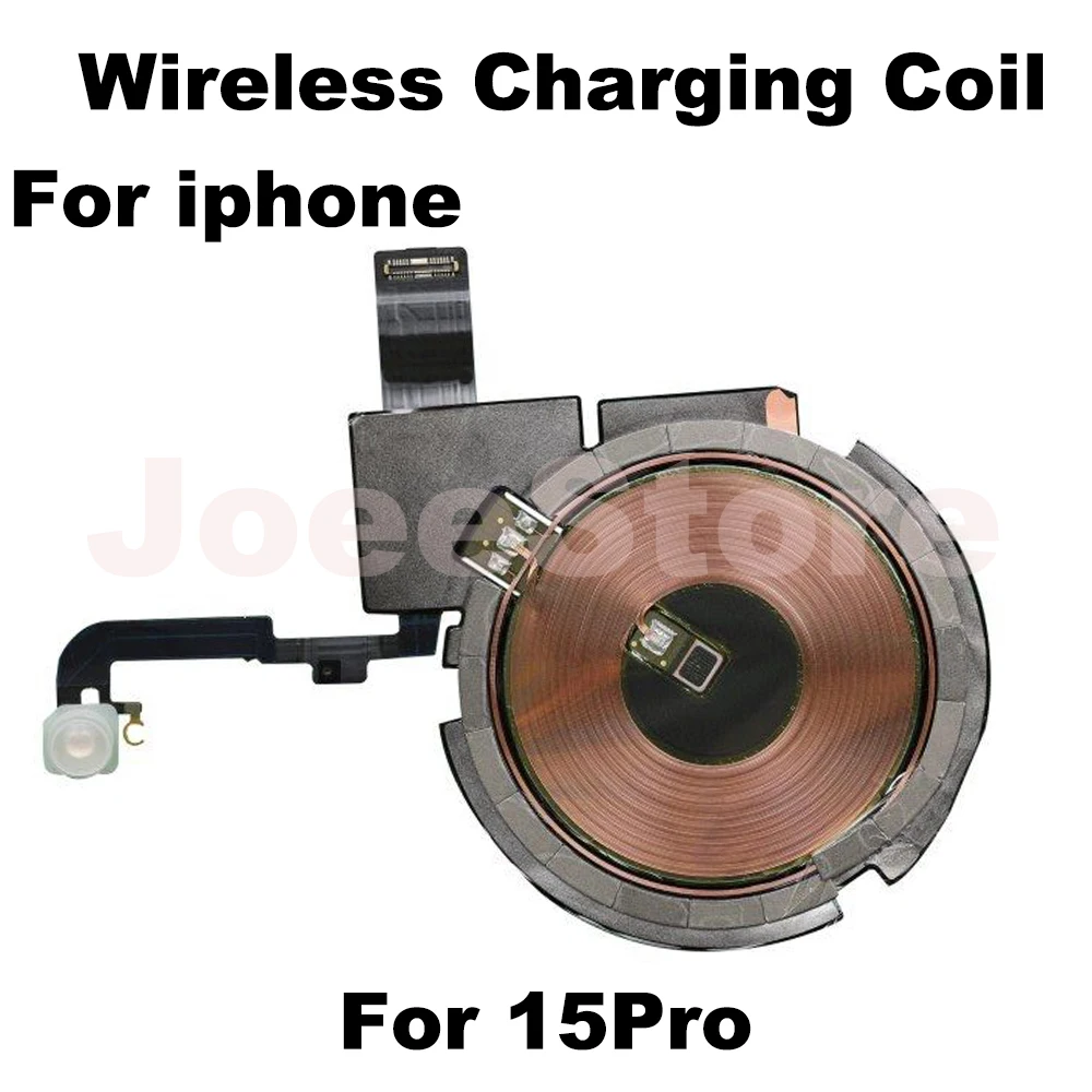 Wireless Charging Chip Coil NFC For iPhone 15 15Pro 15ProMax 15Plus With Magnet Flash Light Sensor Flex Wireless Charge Panel