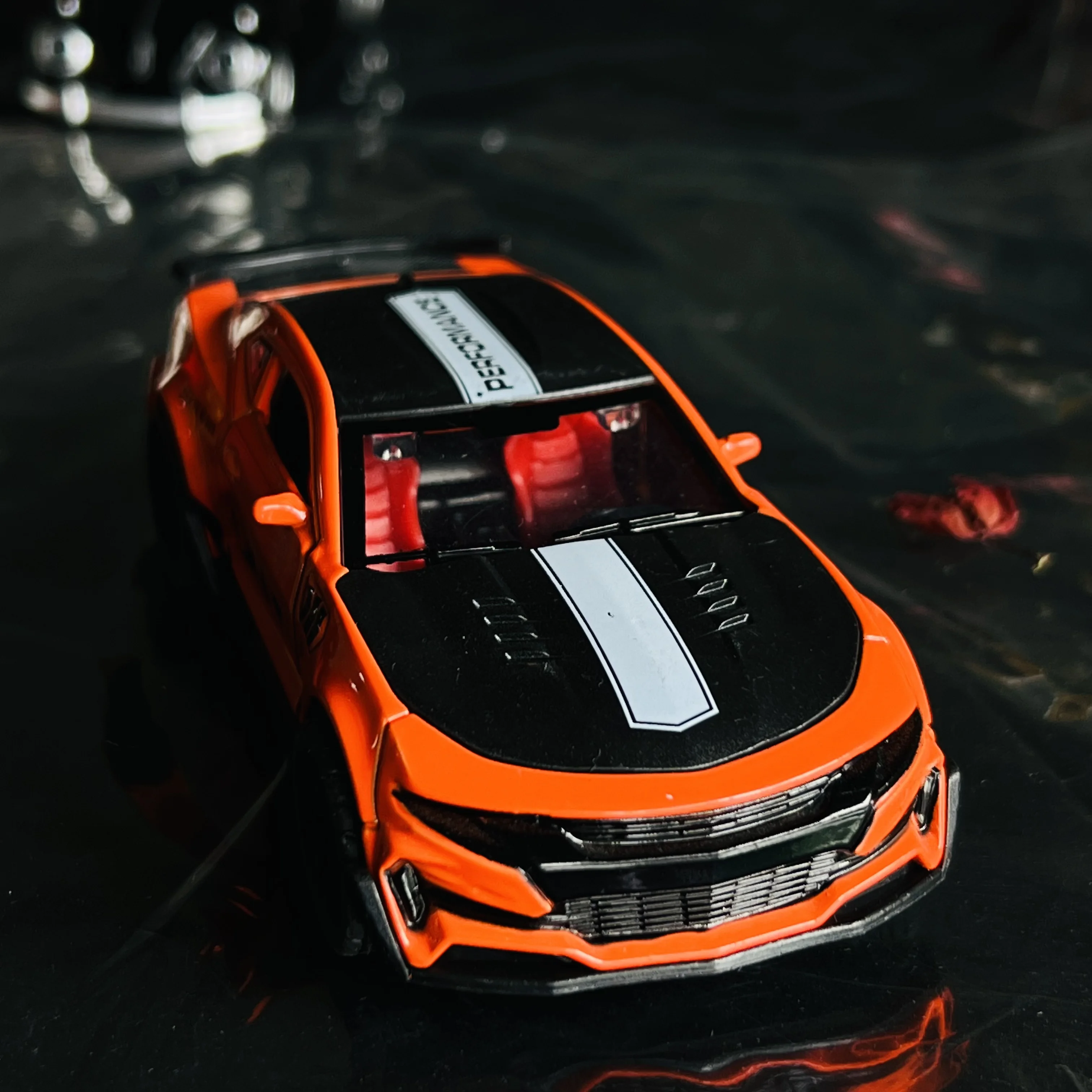 سيارة رياضية محاكاة مصنوعة من خليط معدني، نموذج سيارة، فتحة باب، سيارة لعبة للأطفال، تزيين كعكة الأولاد