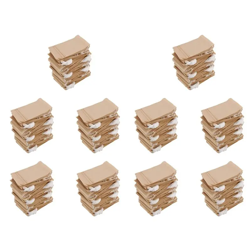 

5000 Pack Tea Filter Bags,Disposable Paper Tea Bag With Drawstring For Loose Leaf Tea,Coffee(Natural Color)-AT30