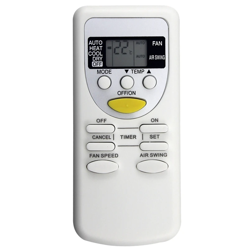 A75C2665 Replace AC Remote For Panasonic Air Conditioner A/C CS-PA7KKD CU-PA7KKD CS-PA9KKD CU-PA9KKD CS-PA12KKD