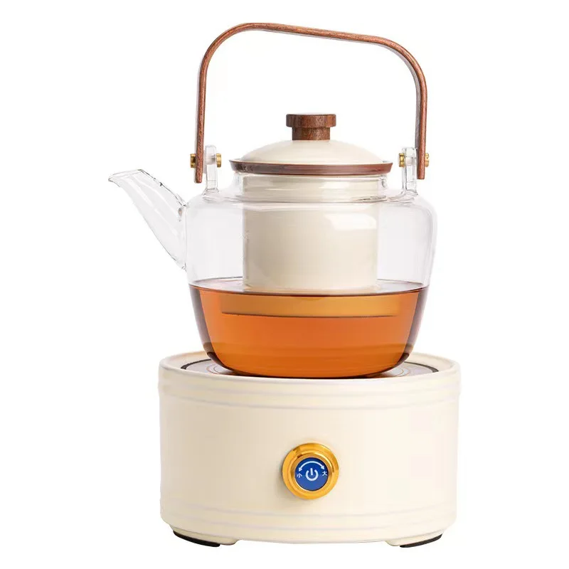 

Electric ceramic stove tea maker, household silent health pot, small high-end thermal insulation tea stove set