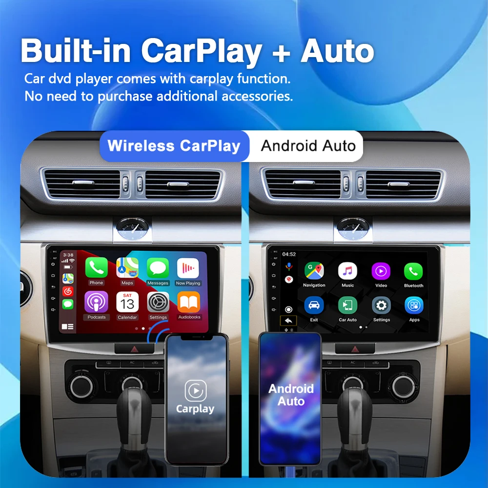 Carplay 720P 8GB+128GB Auto Android 12 Car Radio Multimedia Player For Mercedes Benz S Class W220 S280 S320 S350 S400 S430 S500