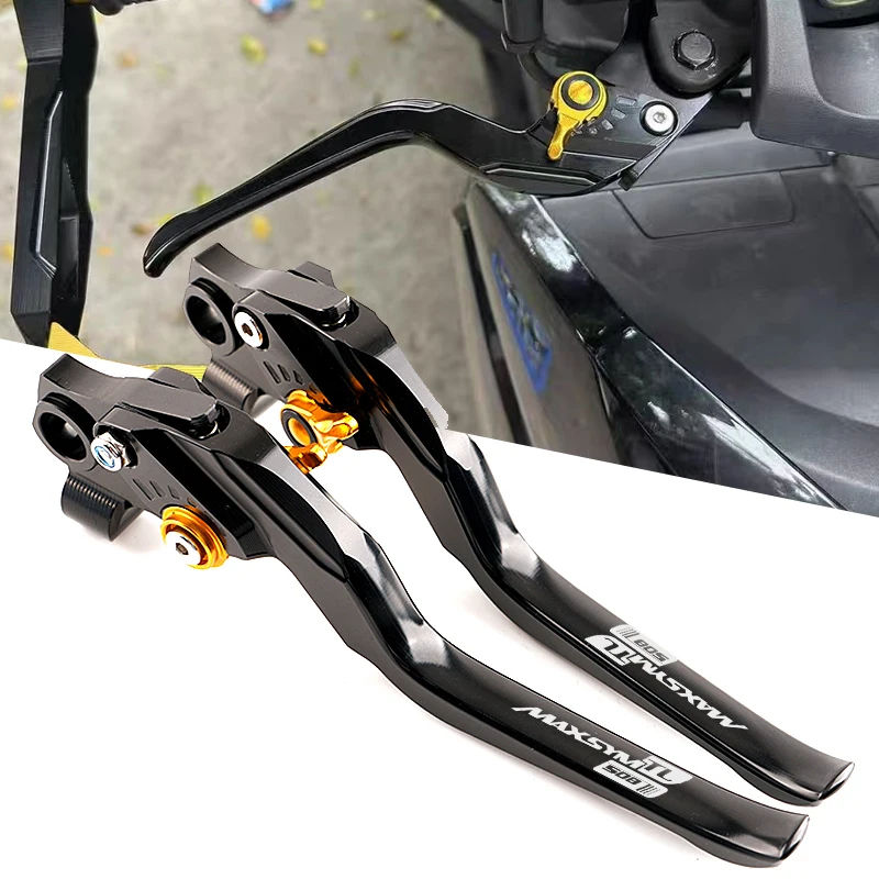 New Brake Clutch Lever Motorcycle CNC Adjustable Brake Clutch Levers For SYM MAXSYM TL 508 Maxsym TL508 2022-2026+ Accessories