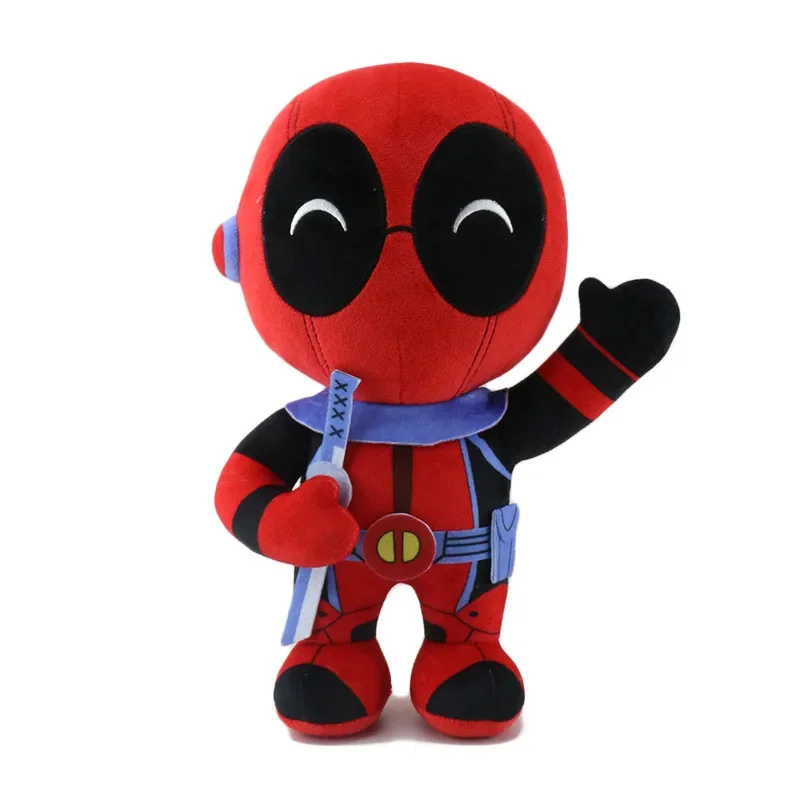 23-30Cm Deadpool 3 Plush Doll Disney Action Figure Accessories Toy Doll Pillow Plush Animal Plush Children's Birthday Gift