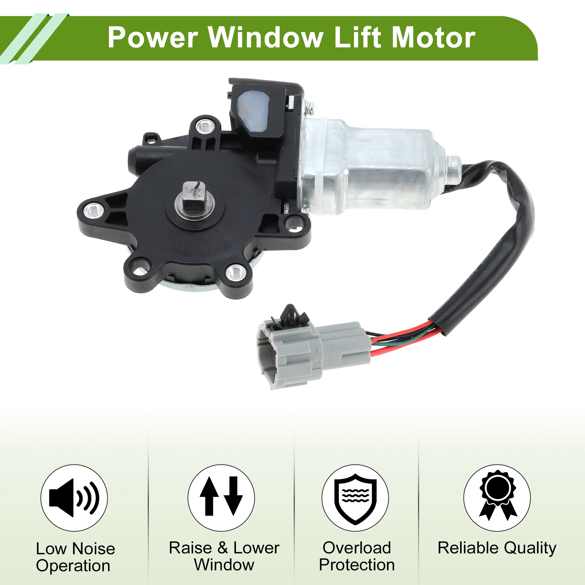 UXCELL Fensterhebermotor vorne links (Fahrerseite) für Nissan Maxima Pathfinder, 6-polig, Fensterhebermotor – Detail 5