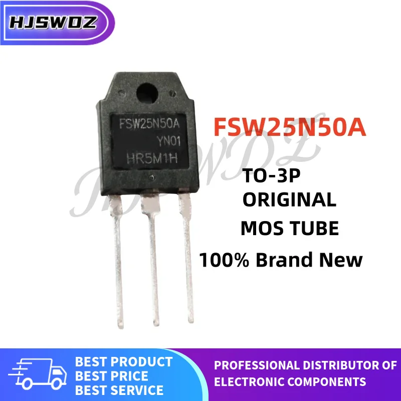 5/20PCS Original New FSW25N50A FSW 25N50A TO-3P 25A/500V MOS FET Field-effect tube