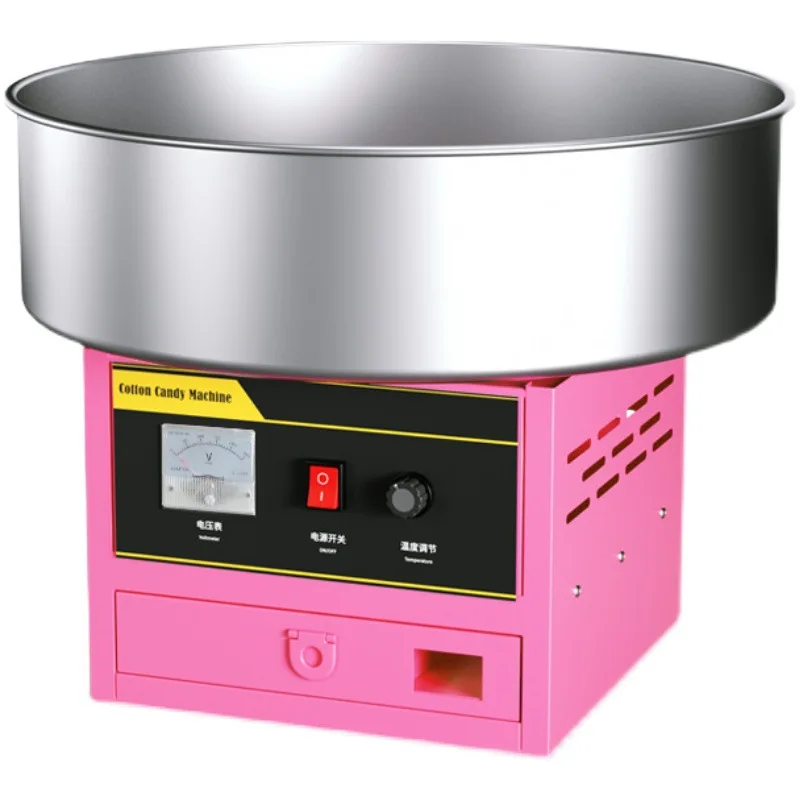 Electric Commercial Cotton Candy Machine Automatic Colorful Fancy Spun Sugar Floss Making Machine