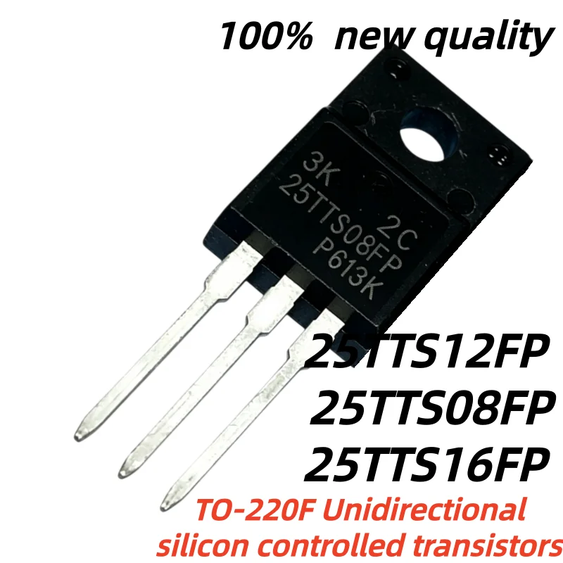 10-30-50Pcs Nuevo 25TTS08 25TTS16FP 25TTS16 25TTS12FP 25TTS12 25TTS08FP TO-220F Unidirectional silicon controlled transistors