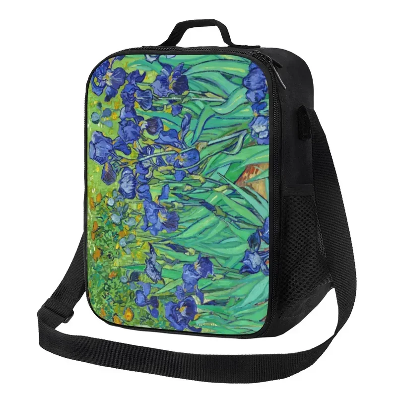 

Custom Lrises Vincent Van Gogh Lunch Bag Men Women Cooler Thermal Insulated Lunch Box for Children School