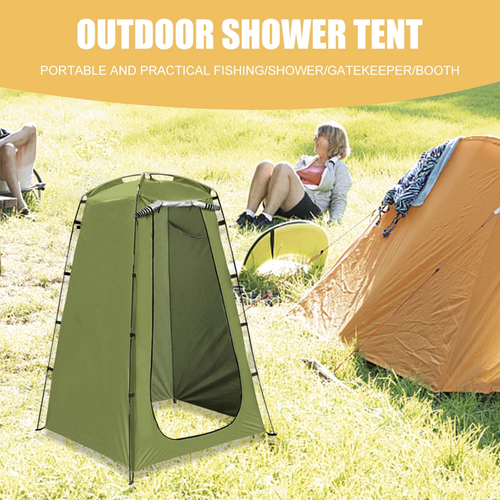 

Beach Privacy Shelter Tent Folding Dressing Room Bath Mobile Toilet Waterproof UV Protection Tear-resistant for Camp Fishing