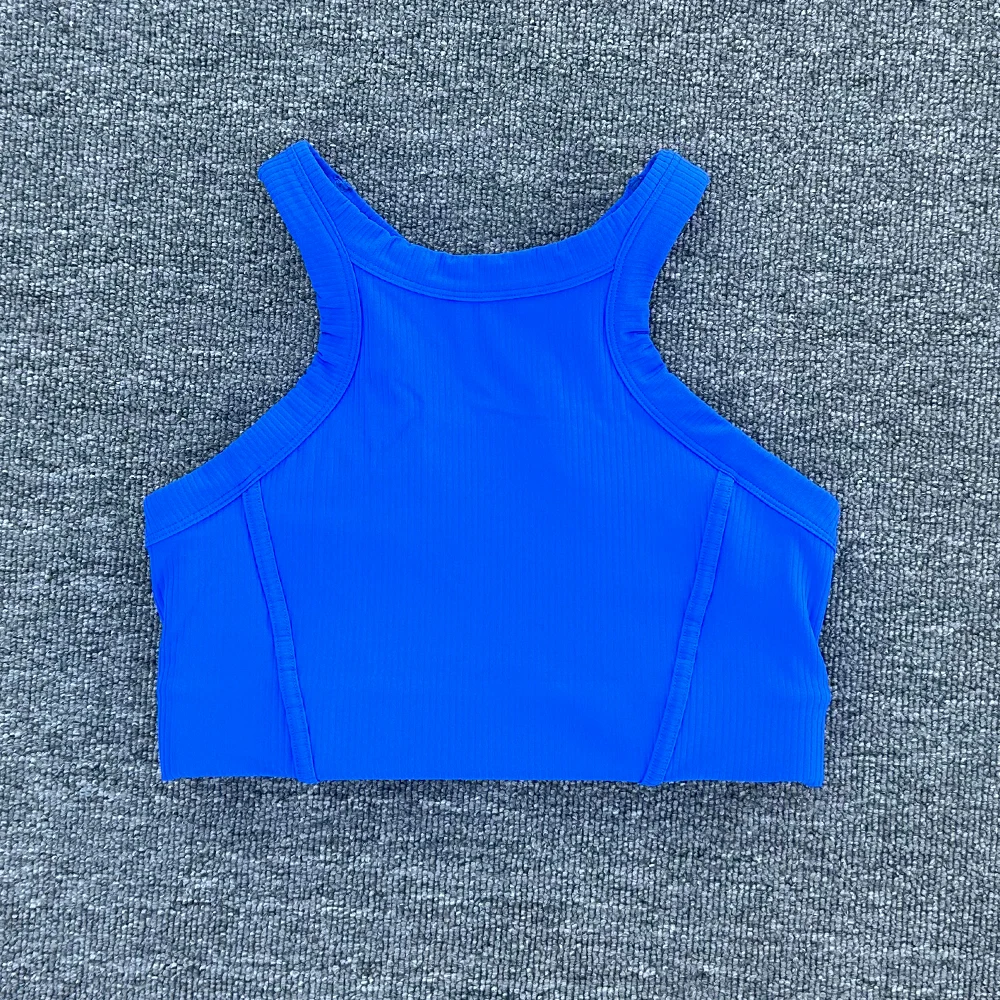 حمالة صدر رياضية للنساء، ملابس داخلية مضلعة للياقة البدنية والجري، صدرية قابلة للتنفس ومضادة للصدمات، حمالة صدر لليوجا عالية القوة #2