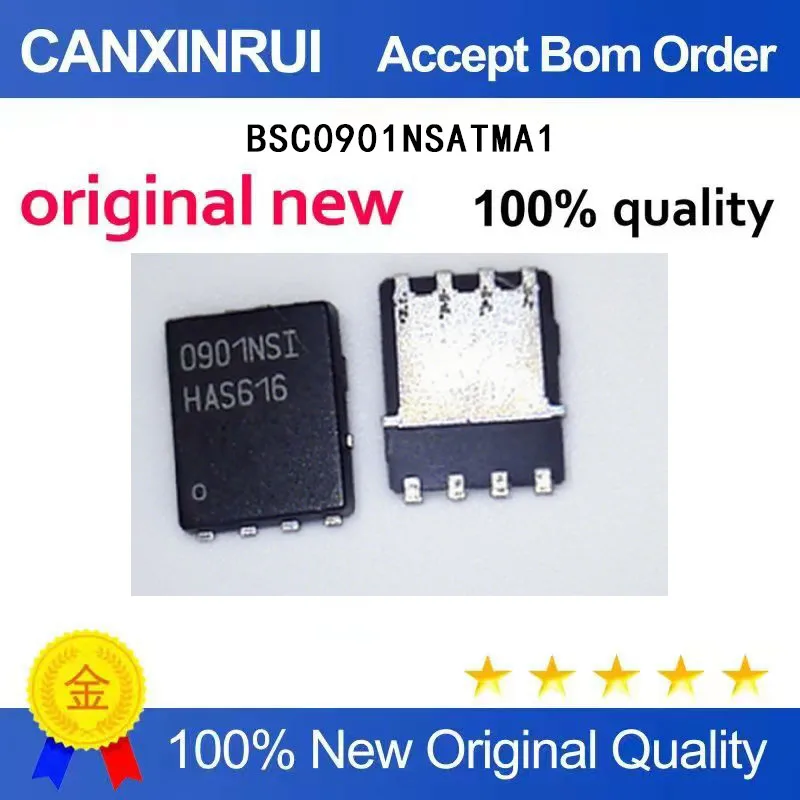(5-100 Pieces) BSC0901NSATMA1 0901NS DFN-8 30V 100A with diode protection tube high power