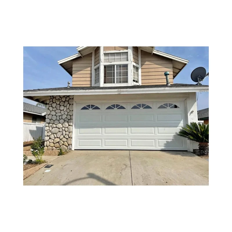 Modern Style Automatic Windproof Oveead Cheap Full Set Garage Door For Houses