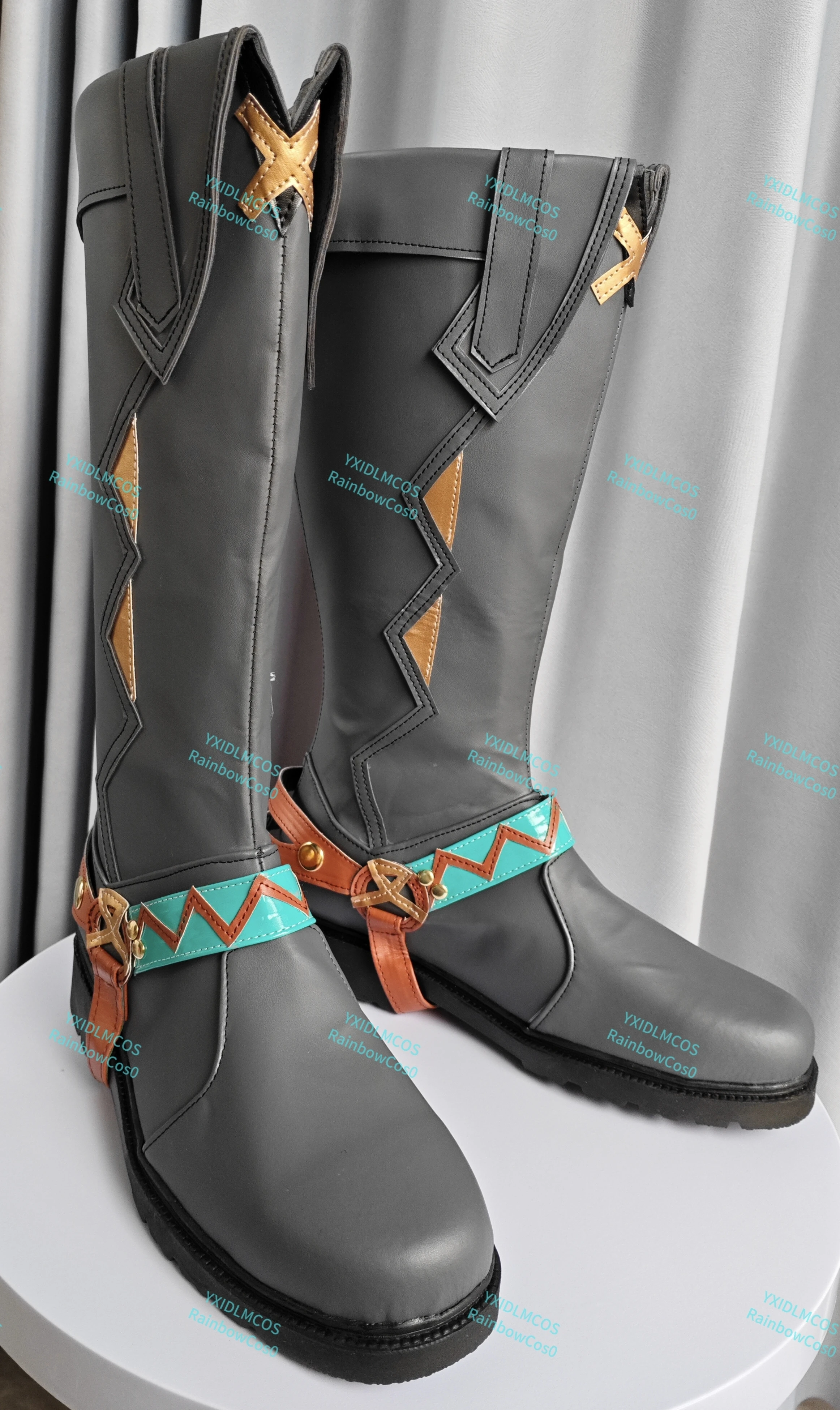 Ifa Genshin Impact Cosplay Shoes Boots Game Anime Party Halloween RainbowCos0 W5036 6