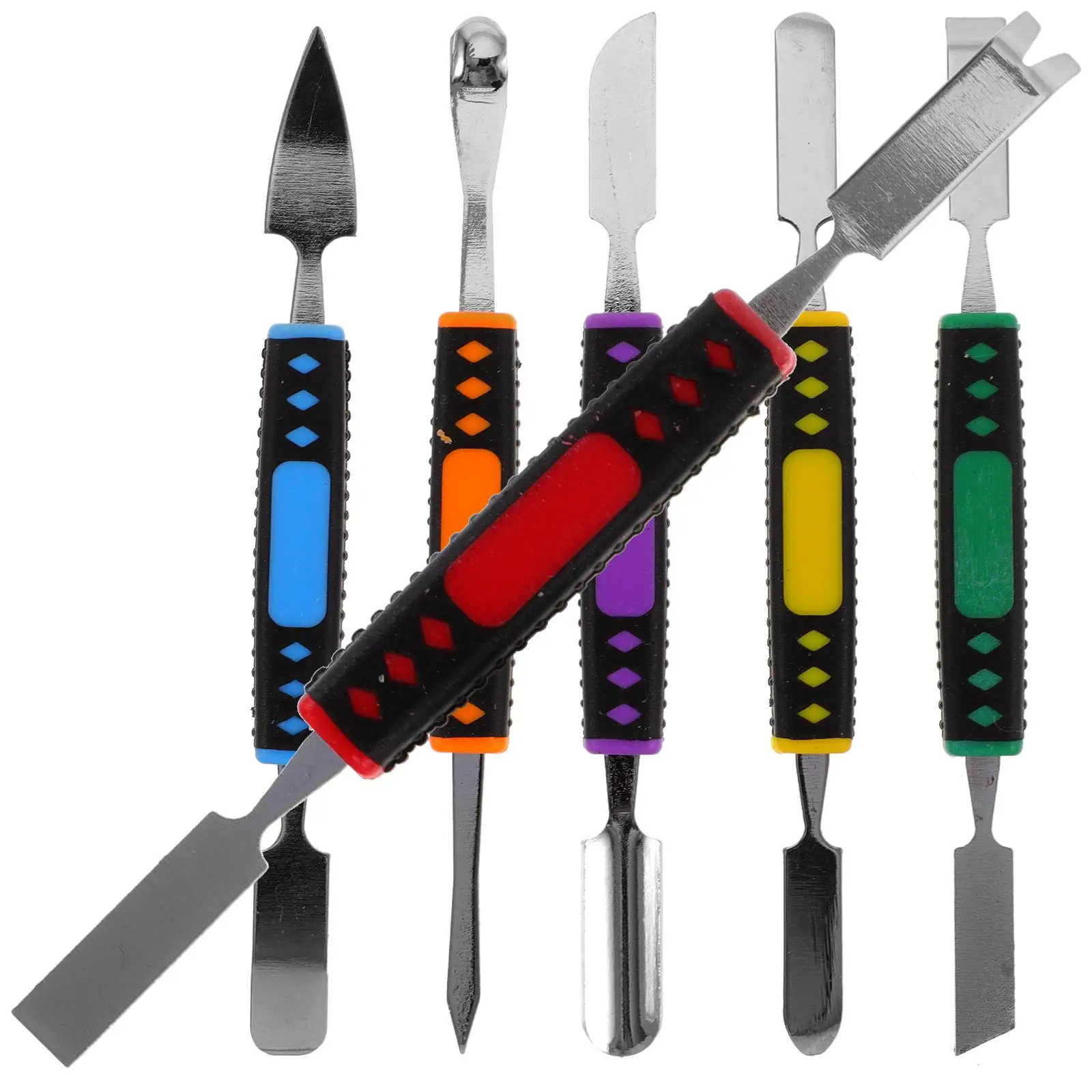

6pcs Repairing Durable Stainless Repairing Stick For Phone Steel Pry Tool for Phone Laptop LCD Electronics Lightweight Reusable