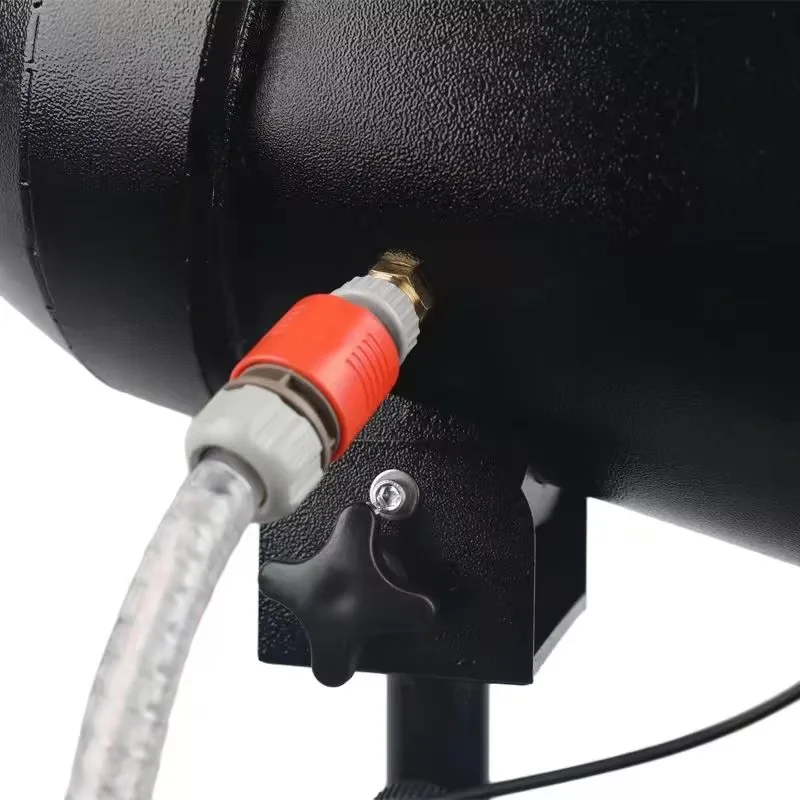 Party Foam Making Machine Artificial Snow Spray Making Machine 360 Degree Moving Head Maker view 4