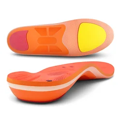 Flache Füße Orthopädische Sport Einlegesohle Hohe Arch Support Plantarfasziitis Männer Frauen Sneaker Orthesen Einlegesohlen Plantillas Einfügen Sohle