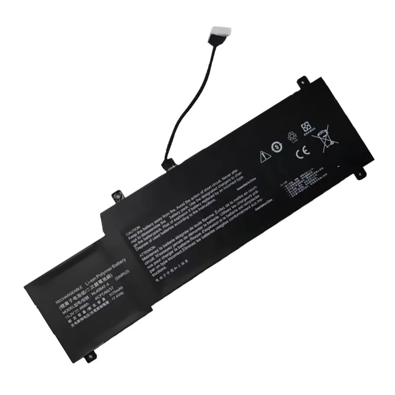 NL40BAT-4 15.2V 3175mAh Laptop Battery For Getac Machenike Machcreator-A 4ICP7/60/57 Li-Polymer Rechargeable Battery Packs