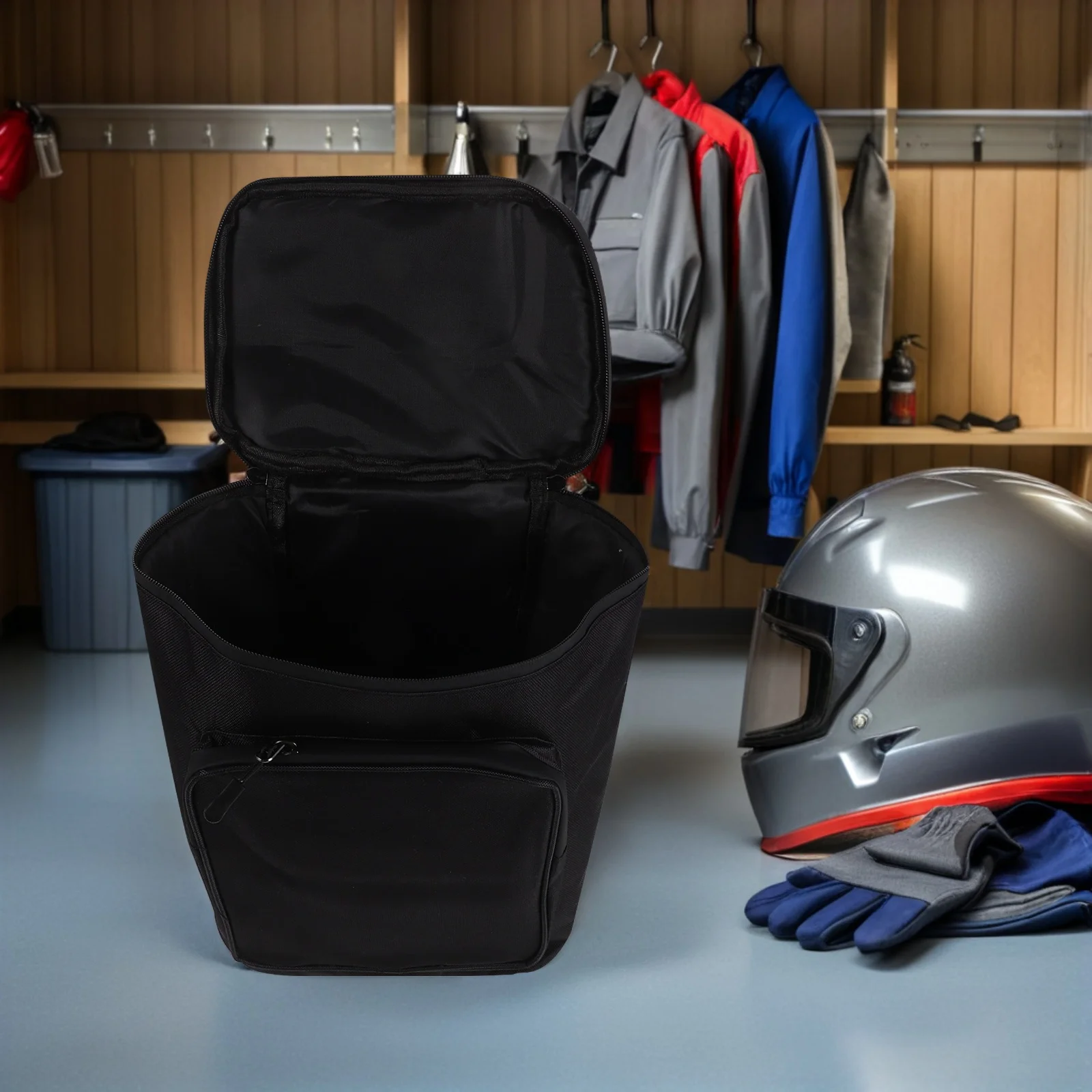 

Large Capacity Waterproof Electric Scooter Bag Bicycle Handlebar Storage Front Basket for Helmets Phones Universal Mounting