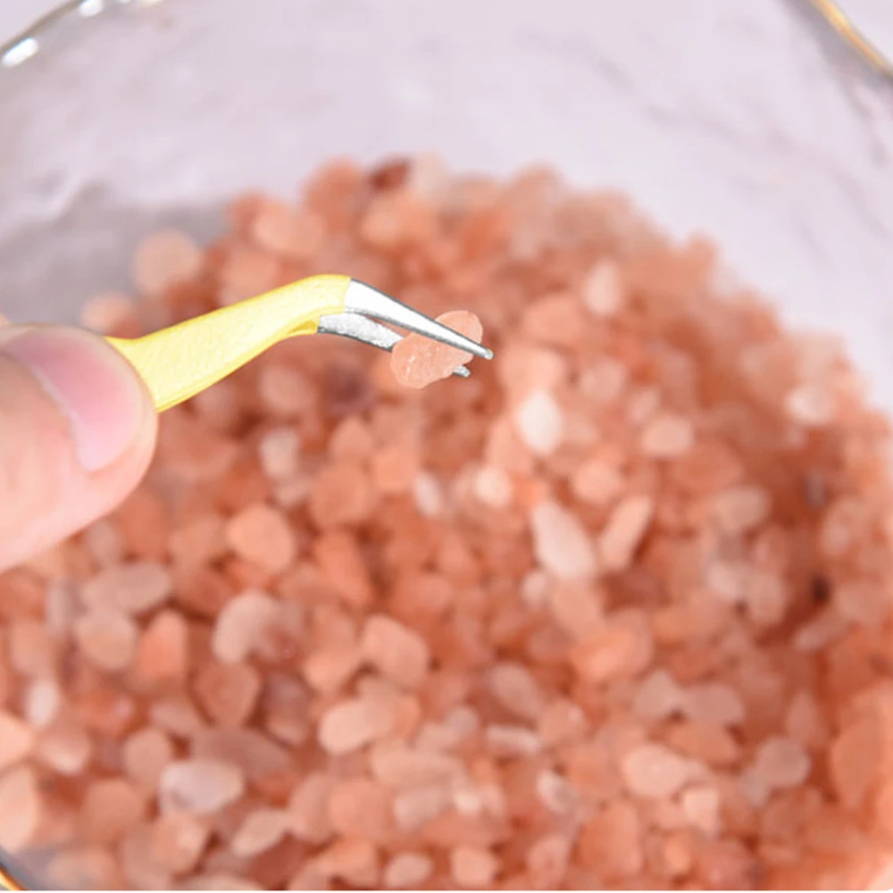 Stainless Steel Tweezers Scrapbook Sticker Picking Clips for Crafts DIY Sticker Nail Art Rhinestone Drill Makeup False Eyelash