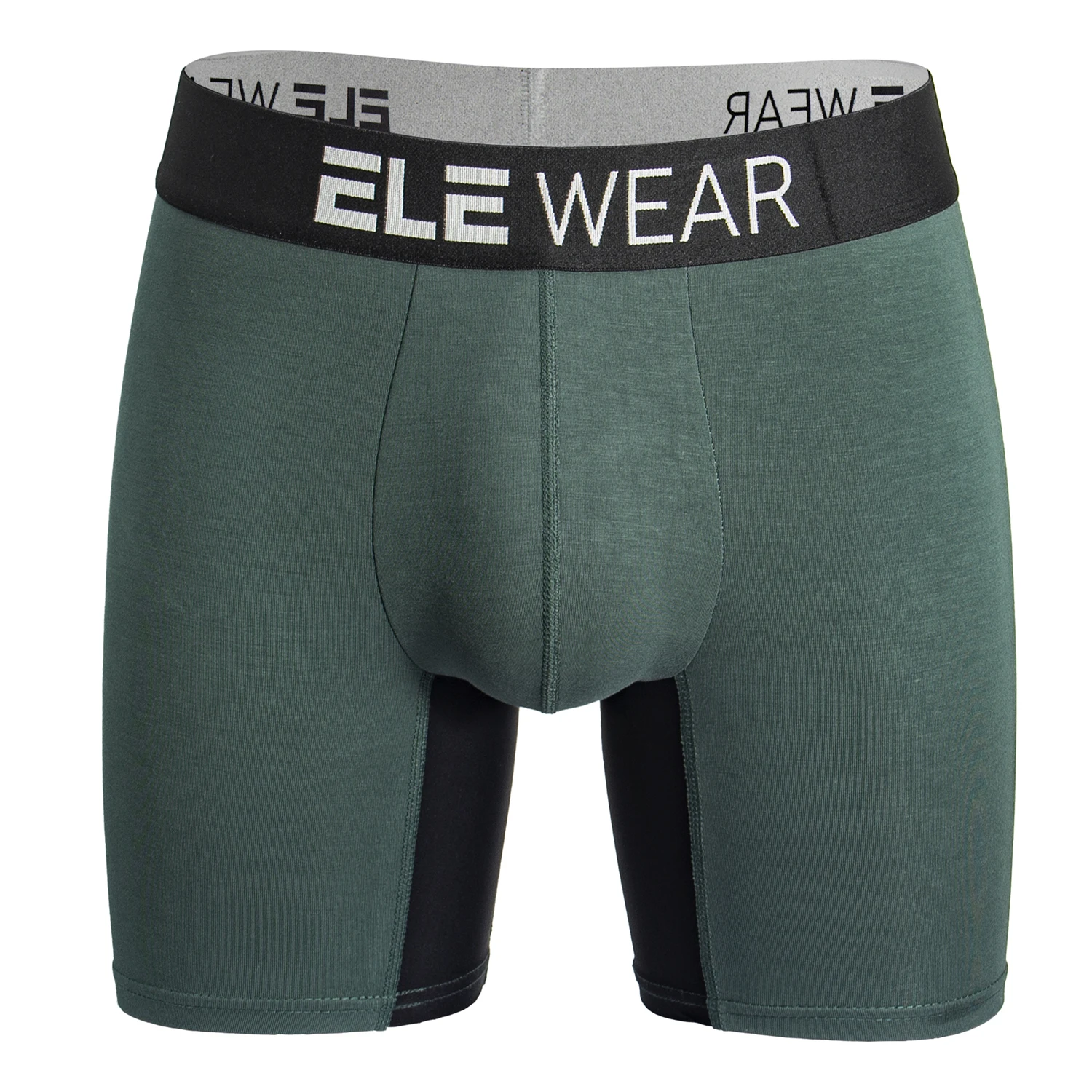 Ropa interior para hombres, ropa interior deportiva larga, que absorbe la humedad, calzoncillos tipo bóxer de bambú para hombres