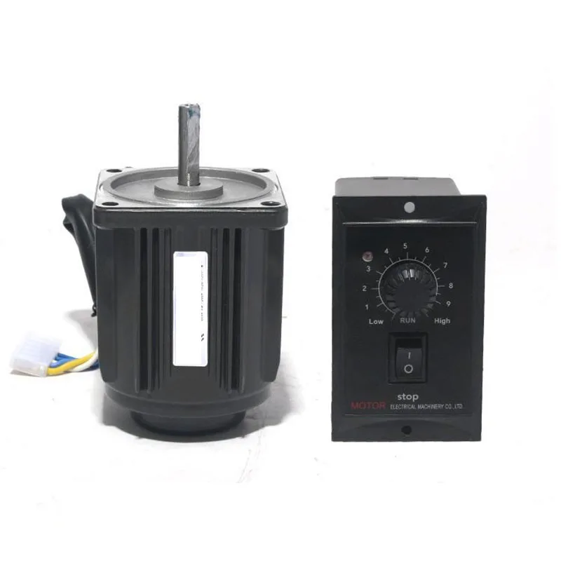 0528220V 25W Optical Axis Deceleration Geared AC Motor 1250RPM with Speed Controller NEW