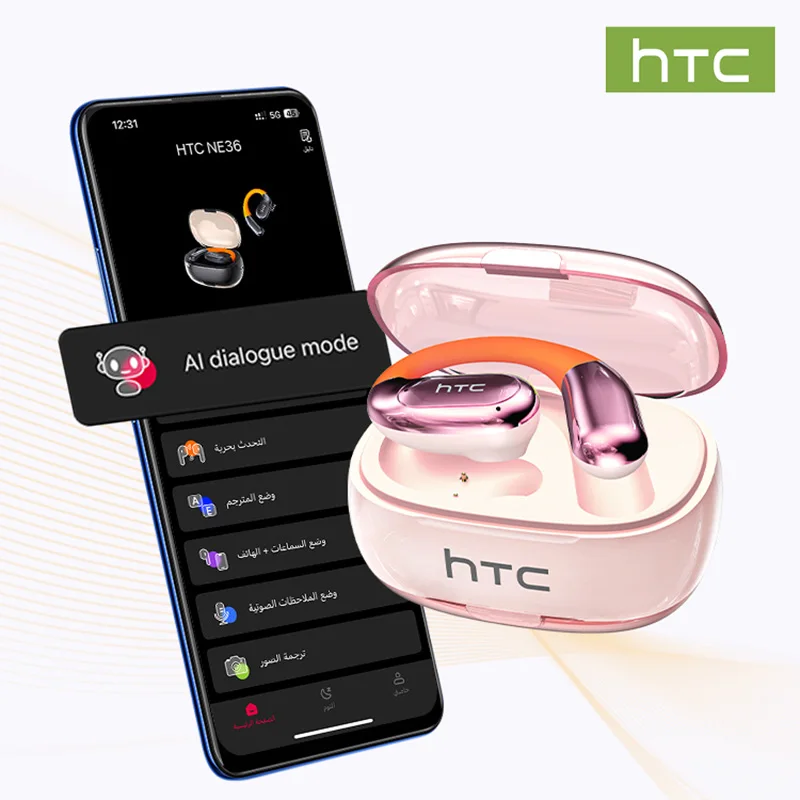 

Fluorescent Wireless Bluetooth Earphones 30Hrs Playback Earbuds with Noise Cancelling Mic Headphones Low latency for Music Game