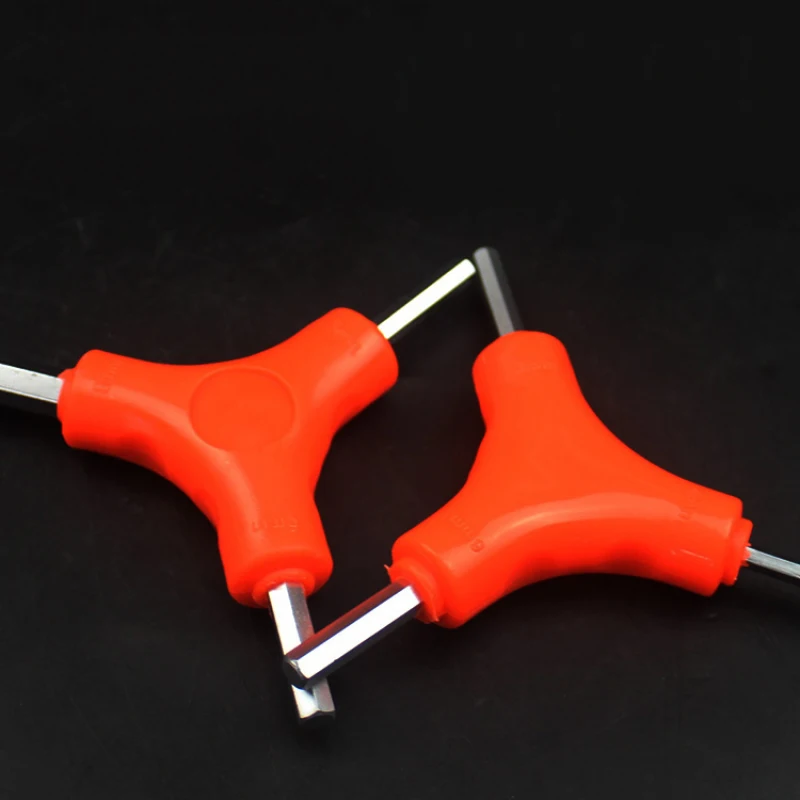 Chiave a brugola tipo Y 2.5 3 4 5 6 8mm strumento esagonale combinato per riparazione biciclette a tre teste