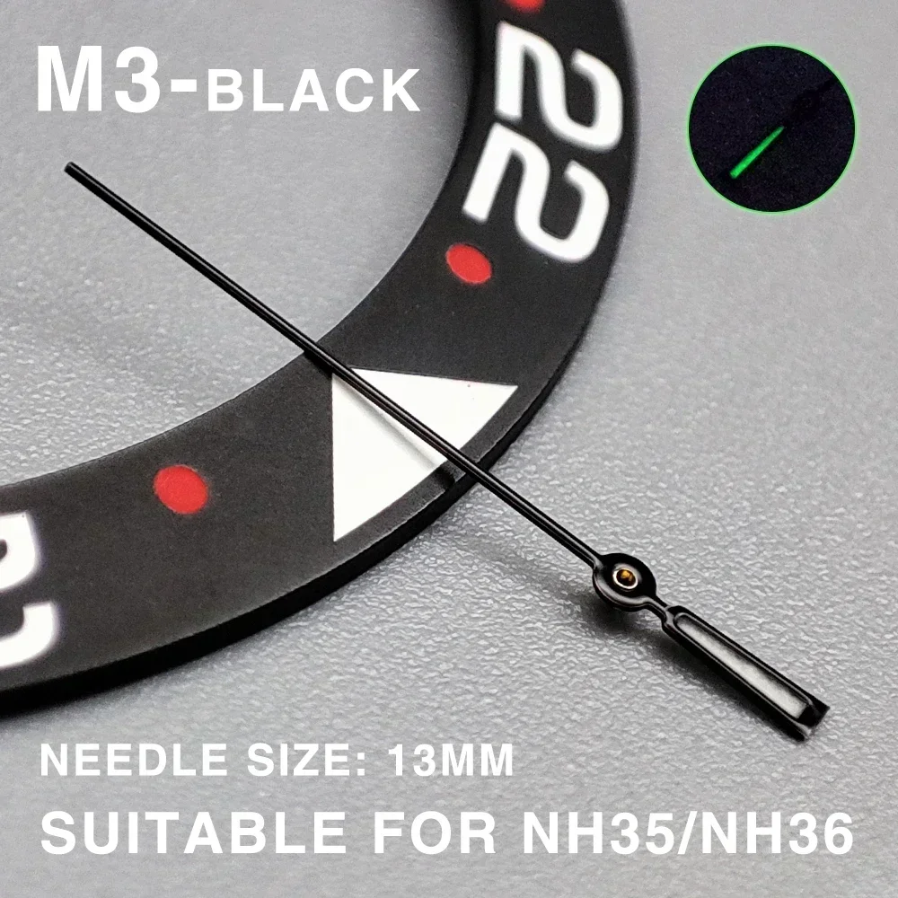 إكسسوارات ساعة فاخرة عالية الجودة 904l NH35 ساعة يد أذن البحر SKX007 MB/سيماستر/SK/Rx ساعة يد مناسبة لـ NH36