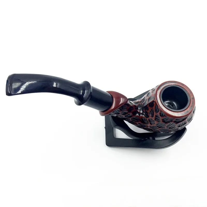 1pcs Pipe Enchase Smoking Pipe Tobacco Cigarettes Cigar Pipes Portable Smoking Pipe Grinder Smoke Gifts