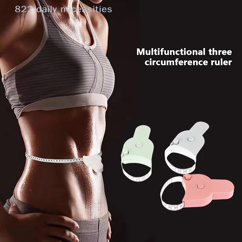 convenientWith Handle Self Tightening Body Measuring Tape Ruler Tailor Dressmaking Measure Ruler Meter Film For Waist Chest Legs