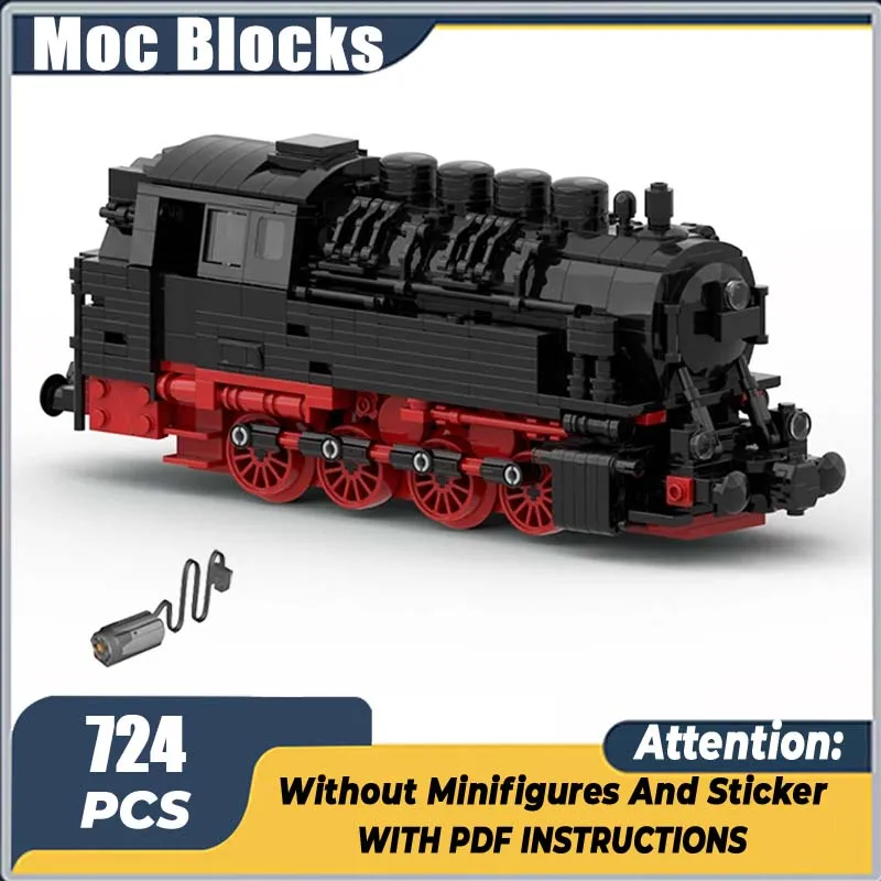 

German Railways DR-Baureihe 81 Steam Locomotive Model Building Blocks Small Particle Assembled Bricks Toys Kid's Holiday Gifts