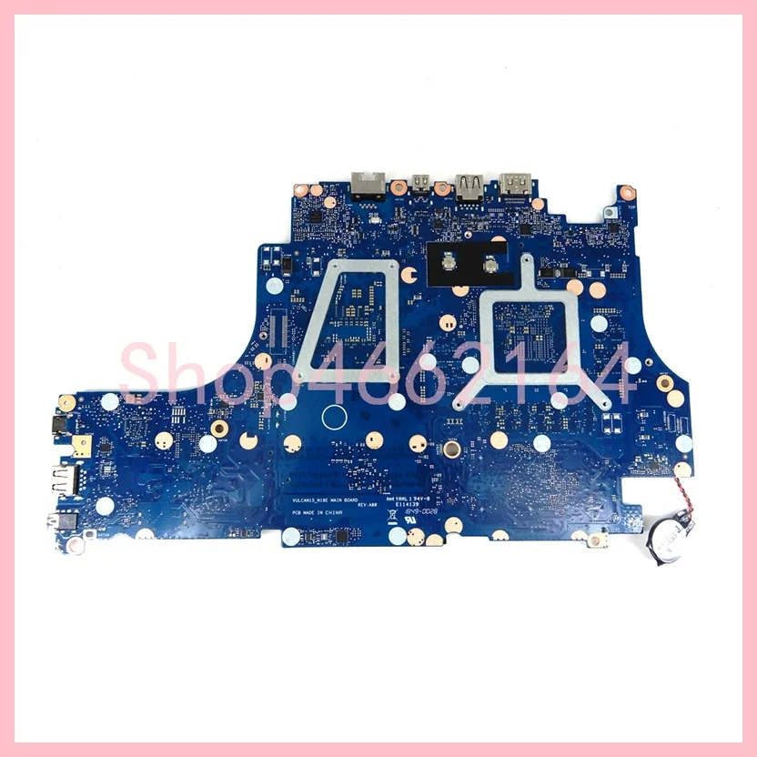 Imagem -03 - Placa-mãe Vulcan15 _ N18e para Dell Laptop Mainboard i5 i7 i9 Cpu Rtx2060 Rtx2070 Rtx2080 Gpu Dell g5 5590 g7 7590 g7 7790