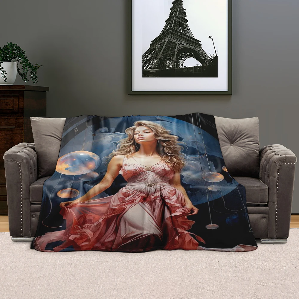 

printed 2024 blanket Greek flannel goddess sofa 3D blanket summer quilt children adult bed sheets blanket gift quilt