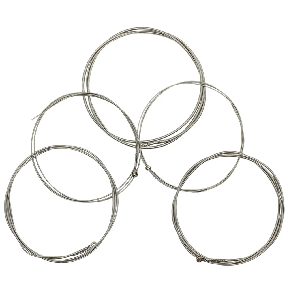 

1Pack 5-String Electric Bass Metal Strings Great Tones Stable Sound Quality Long Service Life Professional Use