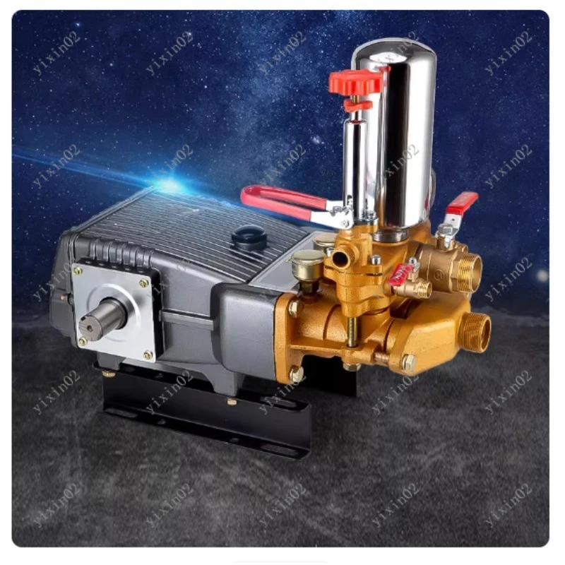 80/100/150/180/4500 Plunger Pump 3/4 Cylinder Ceramic Grease-Free Sprayer High Pressure Cleaning Machine