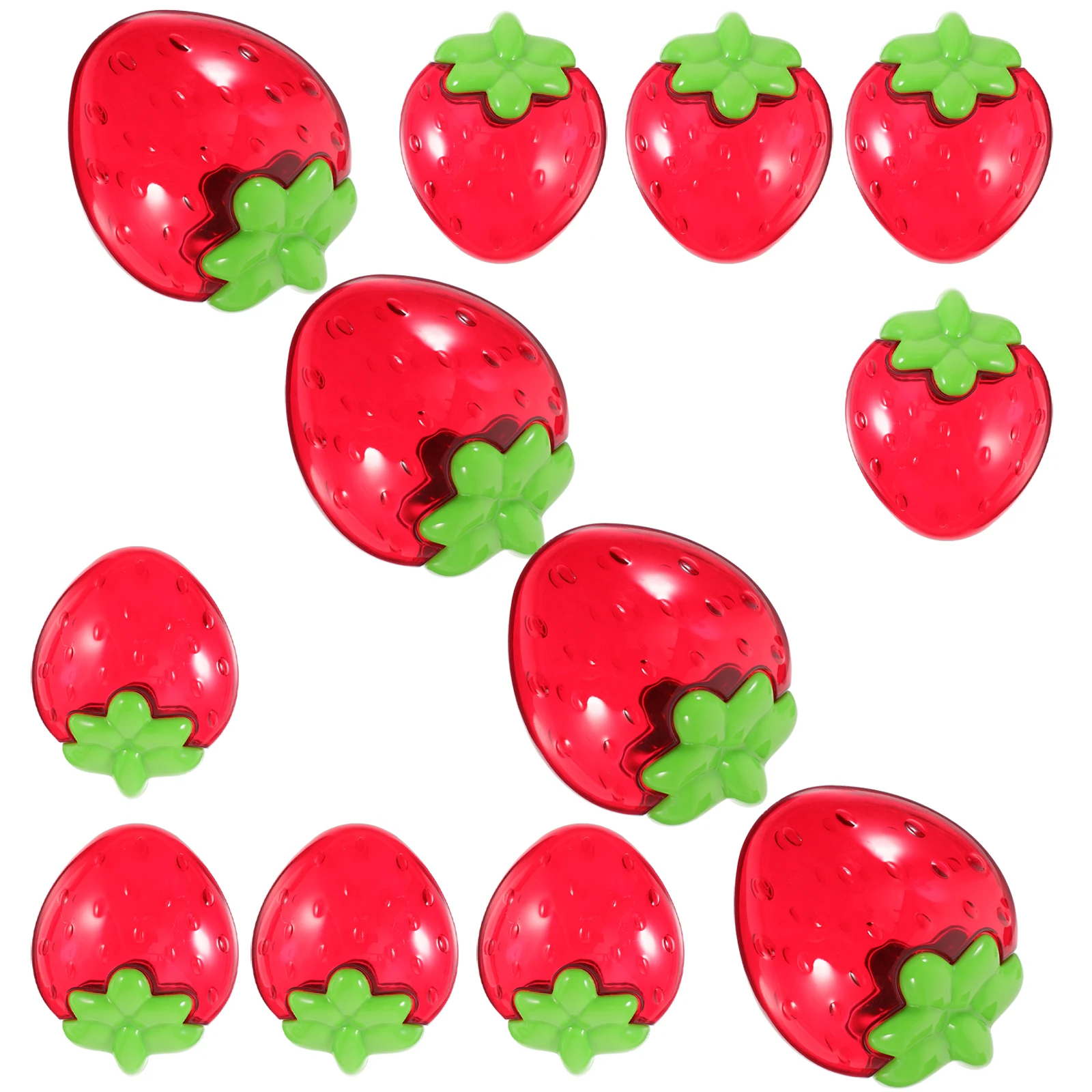 

12 Pcs Strawberry Chocolate Candy Boxes Heart Shape Party Favor Containers Wedding Anniversary Gift Packaging Boxes Bags