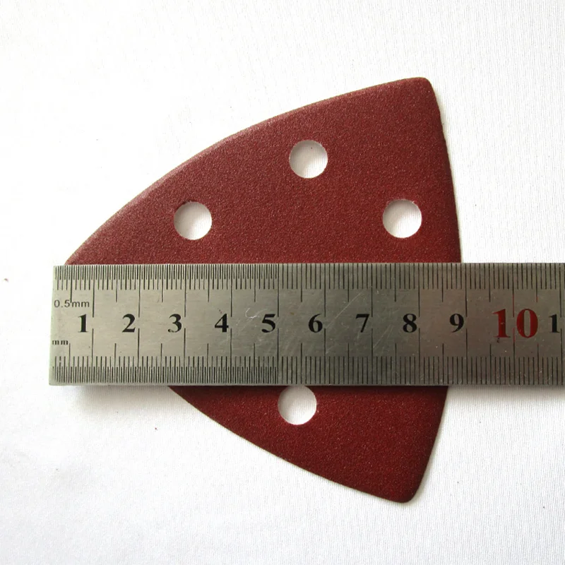 30 pezzi di carta vetrata grana mista 90mm levigatrice Delta carta vetrata Hook and Loop disco di carta vetrata strumenti abrasivi per levigatura di metalli in legno