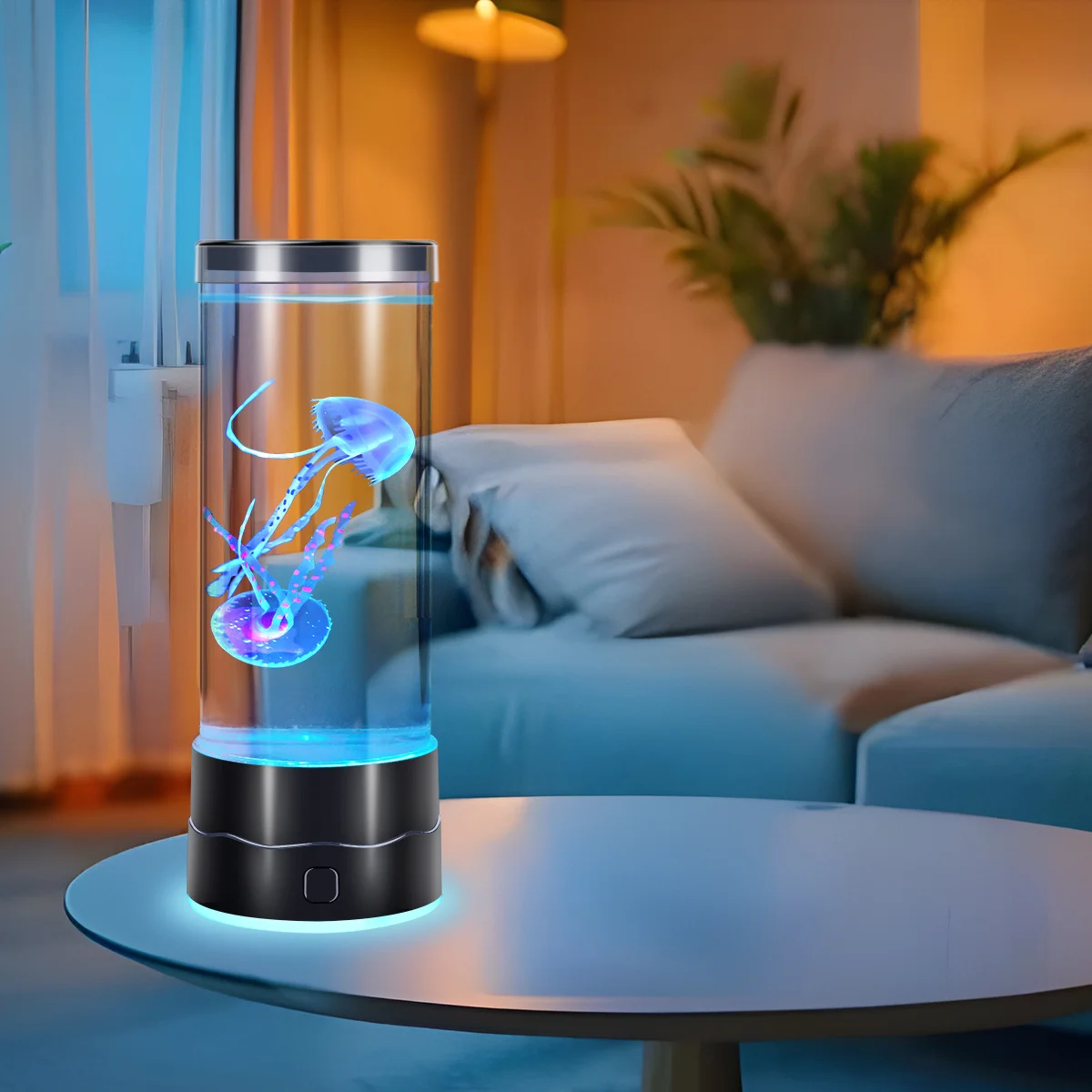 

Светодиодный ночник в виде медузы, домашняя USB-лампа, меняющая цвет, атмосферная лампа, подходящая для гостиной, декора стола, праздничных подарков