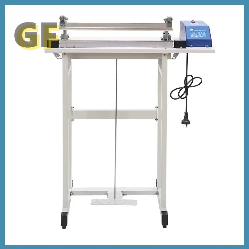 Foot Sealing Machine Plastic Film PVC Heat Shrink Film Cutting Machine 5mm Fast Easy Commercial Plastic Pedial Sealing Machine