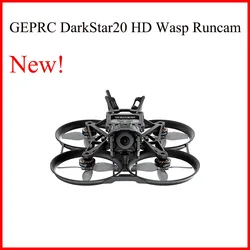 GEPRC DarkStar20 HD Wasp 2 Inch FPV Drone Cinewhoop Quadcopter with Runcam Wasp Camera Link VTX  Design for Indoor Shooting