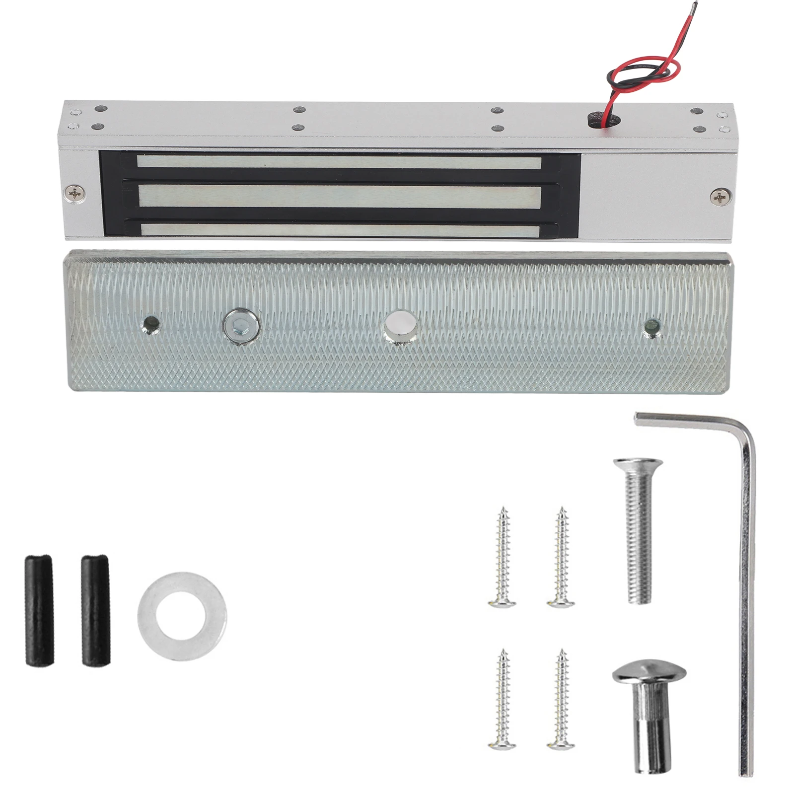 

12V 280kg Holding Force Single Door Electric Magnetic Electromagnetic Lock with LED Light Electromagnetic Lock Magnetic Lock