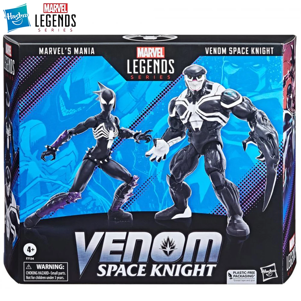 

[In-Stock] Hasbro Marvel Legends Series Mania and Venom Space Knight 2-Pack-Set 15cm Collectible Anime Figure Model Toys