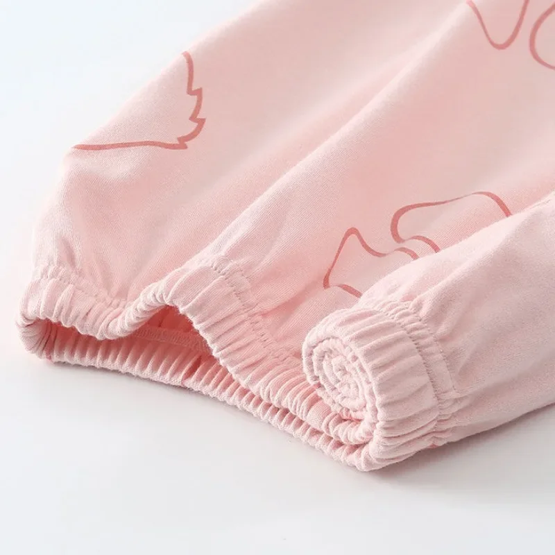 100% Cotton Pajamas Spring Autumn Women Long Sleeve Cardigan Simple Fashion Homewear Suit Female Large Size V-neck Sleepwear