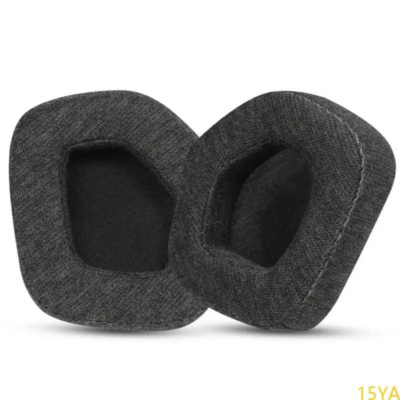 

15YA 1 Pair Comfortable Ear Cushions Soft Earphone Cover Protective Earpads for AW988 Replacement Earmuffs