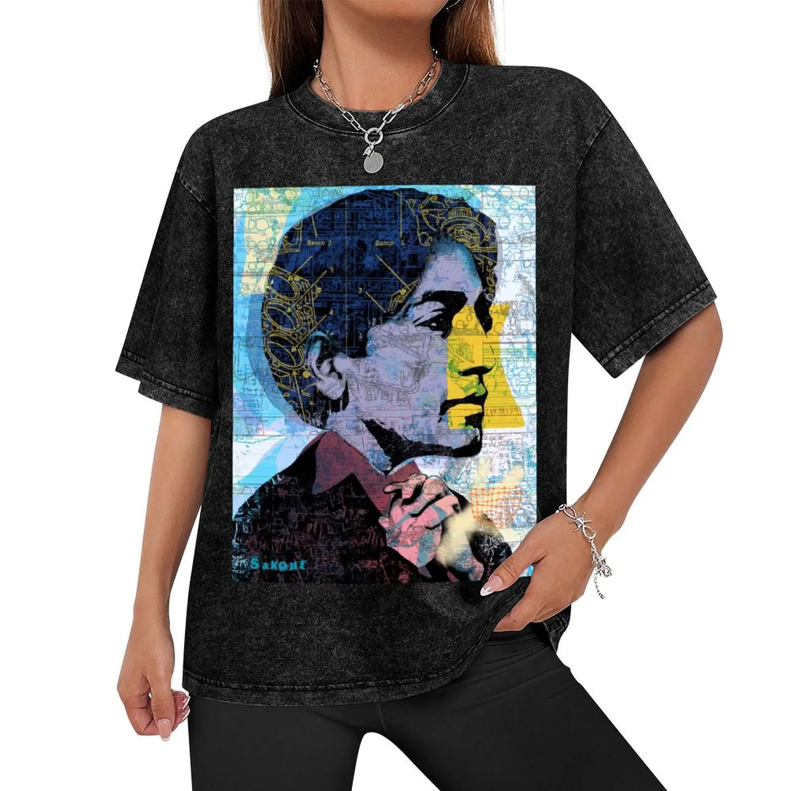 my favorite/Jiddu Krishnamurti T-Shirt Short sleeve tee blanks fitted t shirts for men