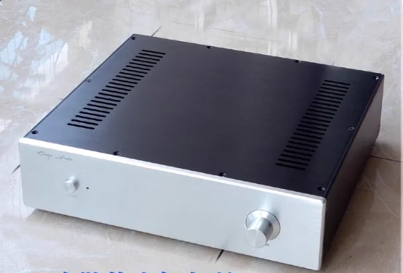 360*92*308mm Air-Cooled Structure All-Aluminum Power Amplifier Chassis / Amplifier Enclosure DIY Box