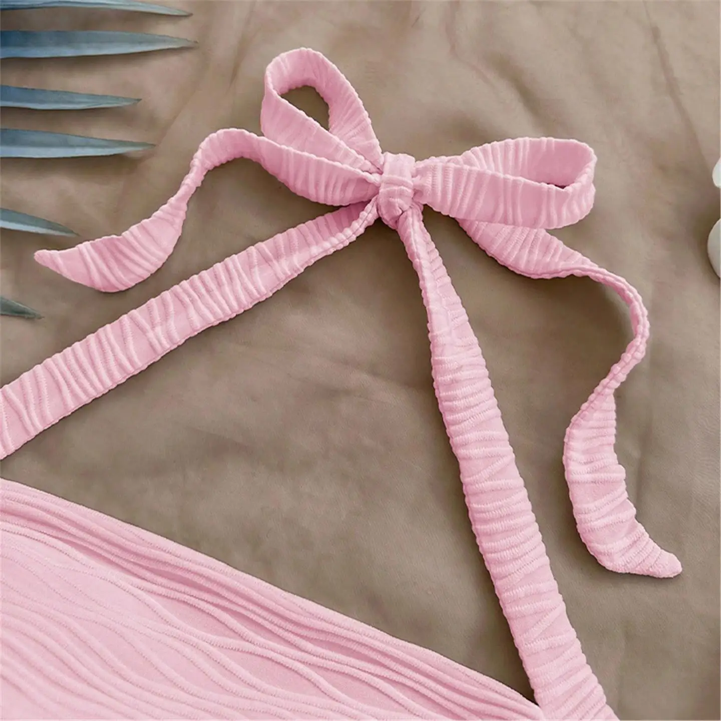 Sexy Strapl Beach Vaion Sle chaleco Top mujer Faion diseño de nudo europeo Casual A-Line chaleco de tirantes estrechos sin marca