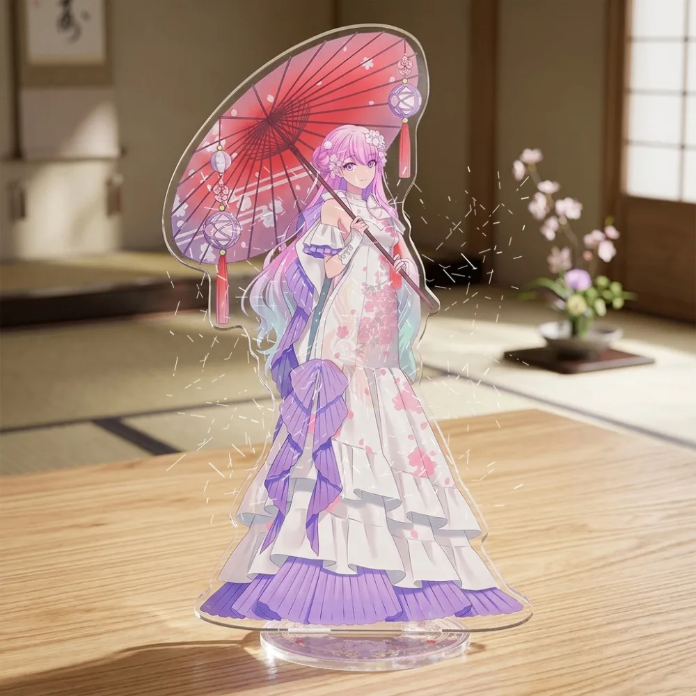 Cartoon Anime Virtual Singer Character Role Playing Acrylic Standing Sign Model Plaque High Aesthetic Desktop Display Decoration