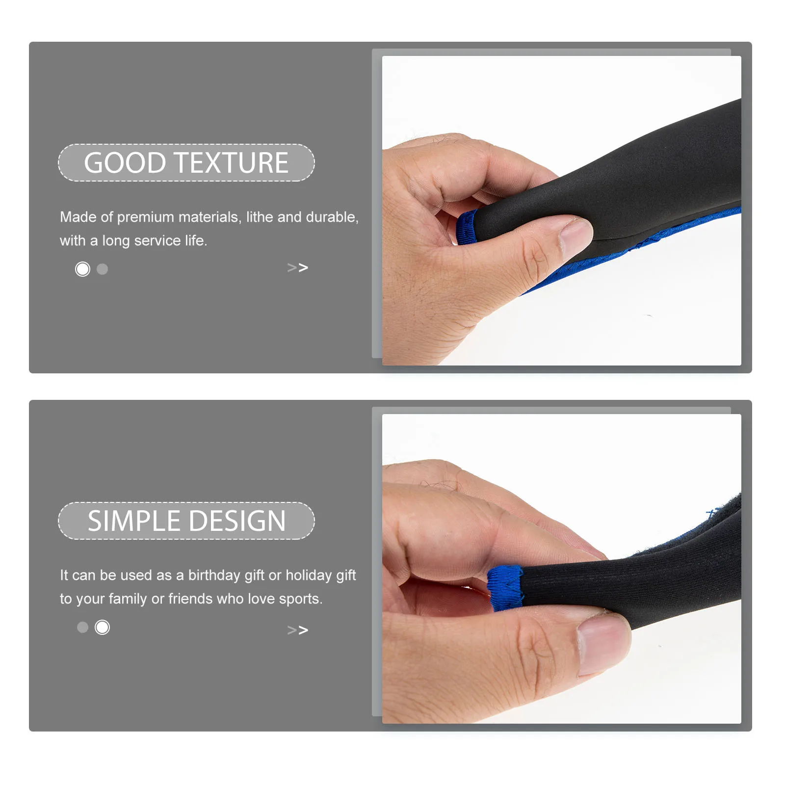 

2Pcs Grip Pads Weightlifting Comfortable Lifting Protection Adjustable Reusable Exercise Hand Guards for Workout Fitness